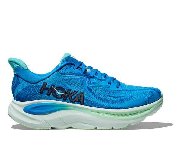 Hoka Men's Clifton 10 Wide Hoka Blue/Skyward Blue